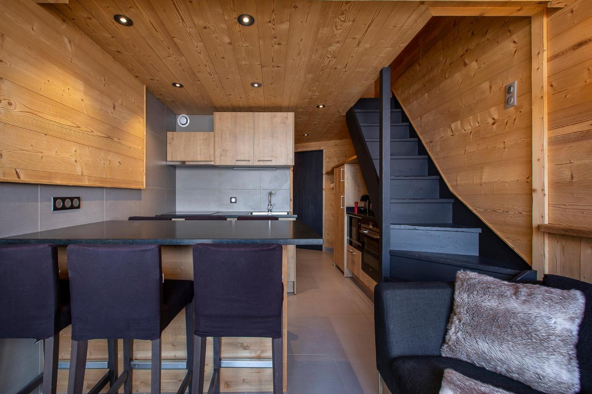 Val Thorens - Cosy Duplex Avec Vue Silveralp 341 Luaran gambar