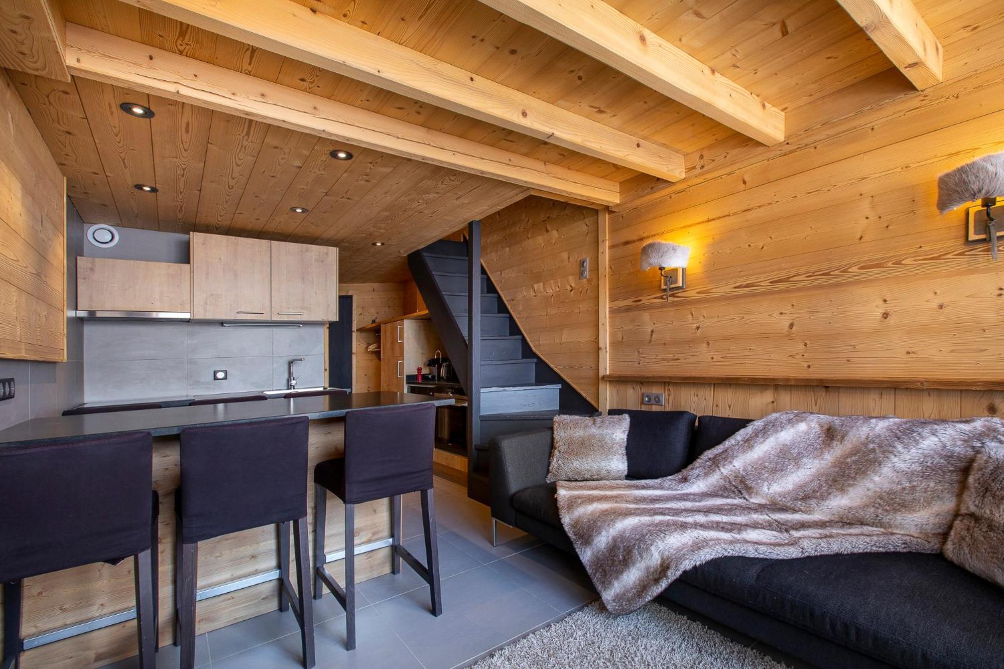 Val Thorens - Cosy Duplex Avec Vue Silveralp 341 Luaran gambar